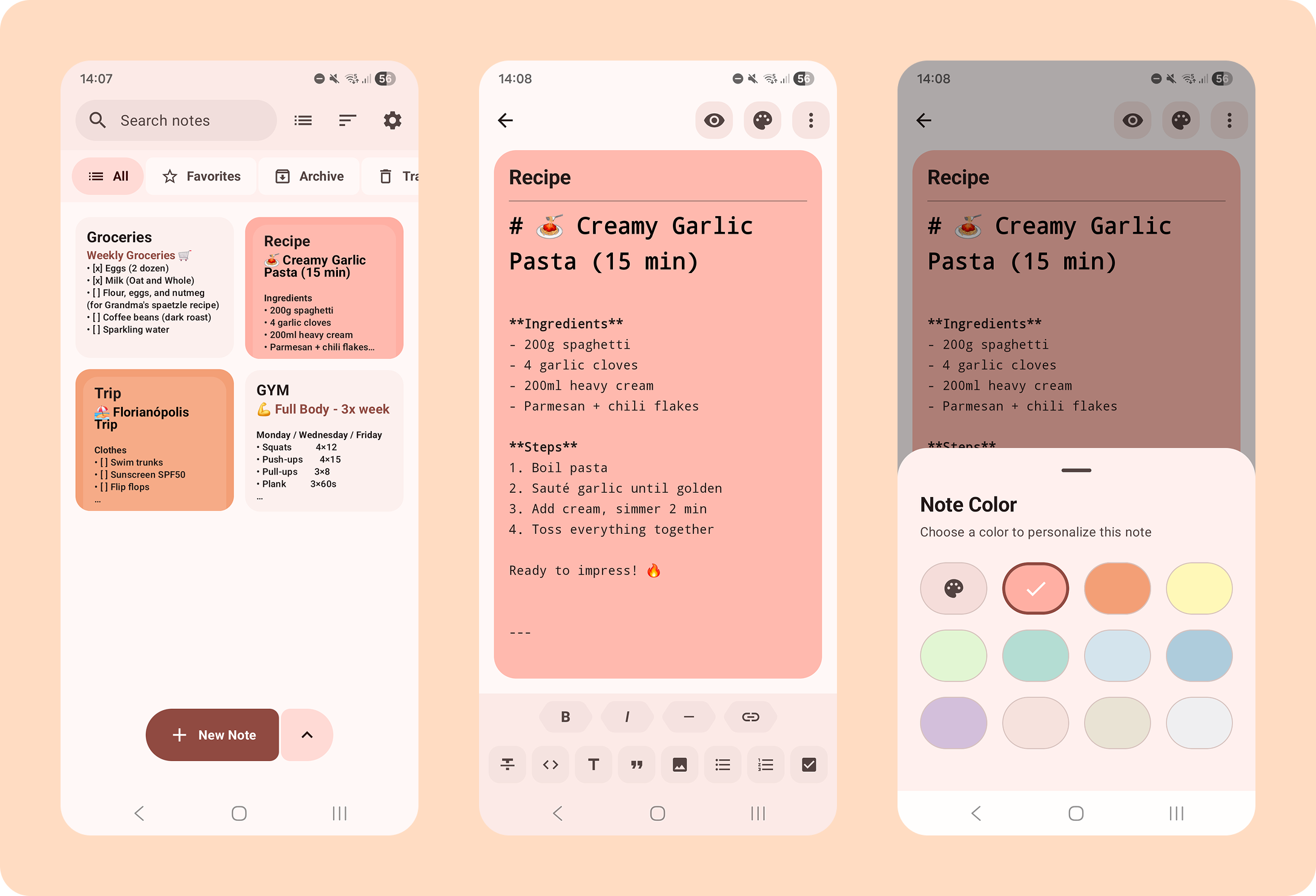 Markor showcase screenshot 1