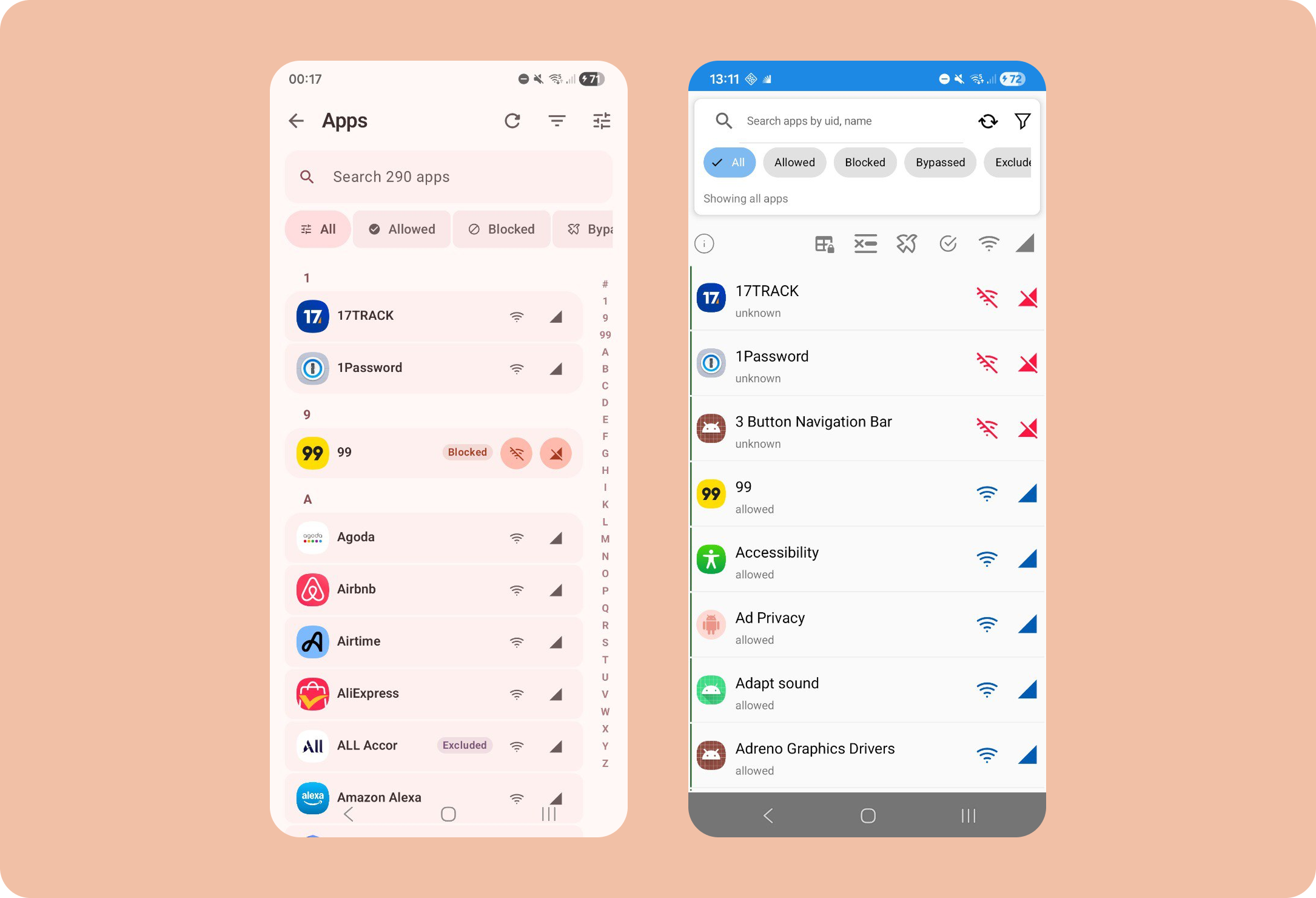Modernized Android app preview apps